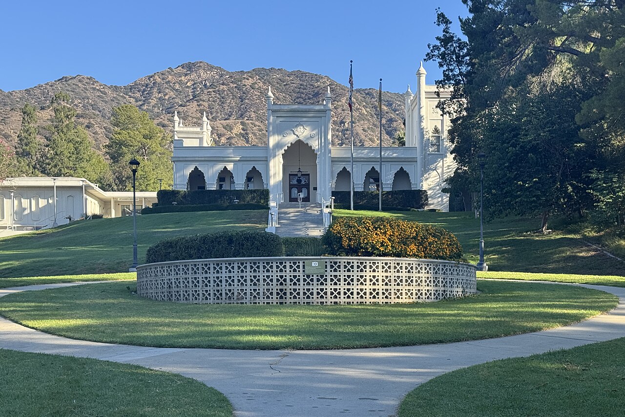 El Miradero historic building at Brand Park, Glendale California