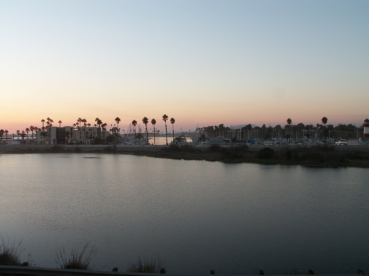Oceanside Marina with boats, San Diego County, California